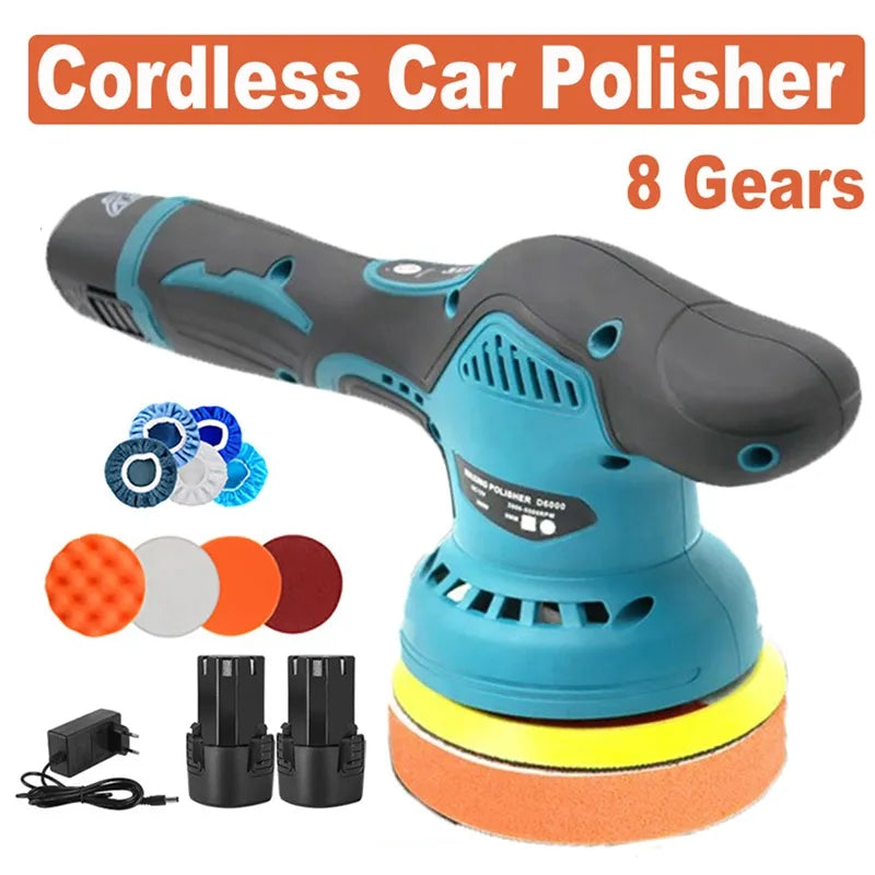 Cordless car buffer / polisher