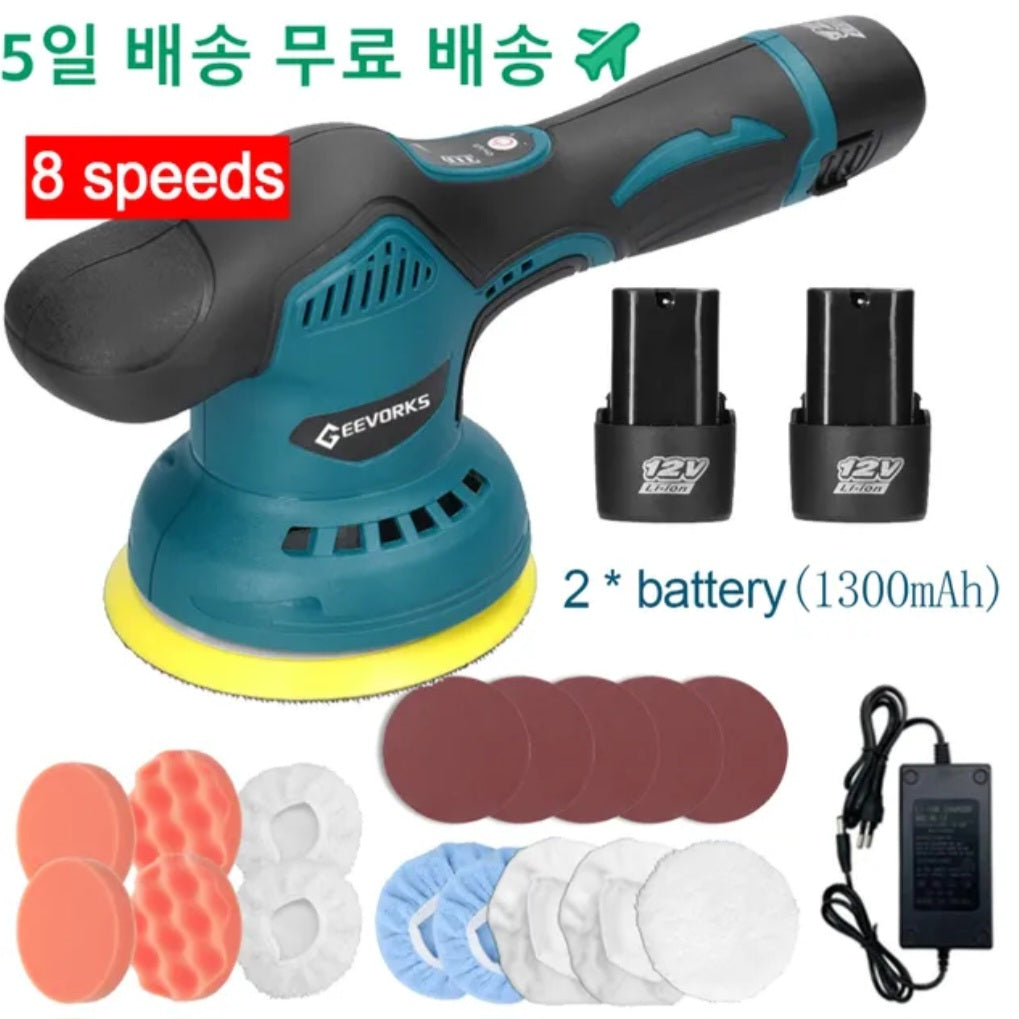 Cordless car buffer / polisher