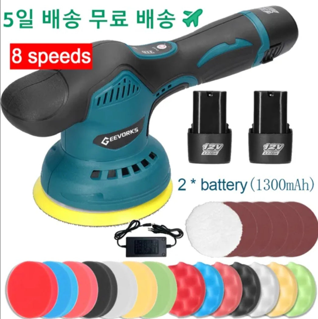 Cordless car buffer / polisher